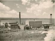 Old Salt Point Plant black and white photo