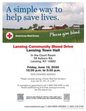 June 19th blood drive flyer