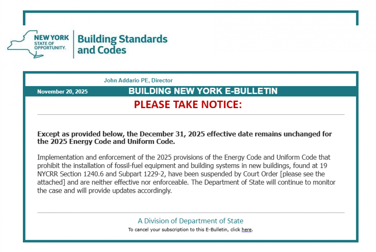 NYS DOS Technical Bulletin